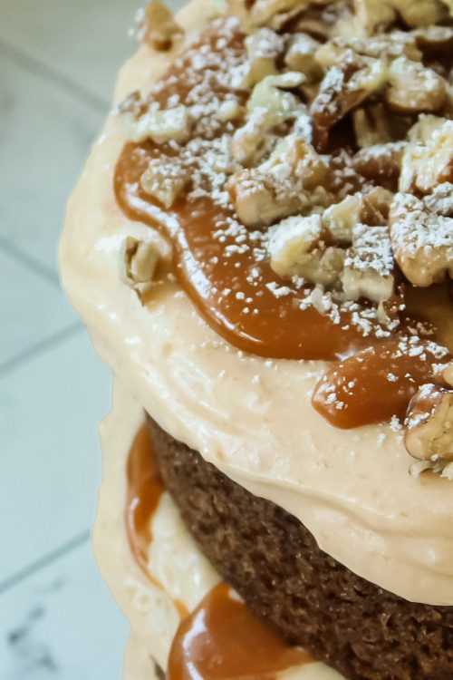 Caramel Cream Cheese Frosting The Gluten Free Side Of Life