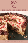 Gluten Free Chocolate Chip Cookie Cake