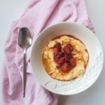 creamy sweet gluten free polenta with mascarpone