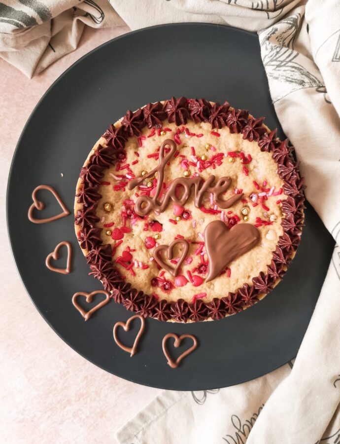 Gluten Free Chocolate Chip Cookie Cake