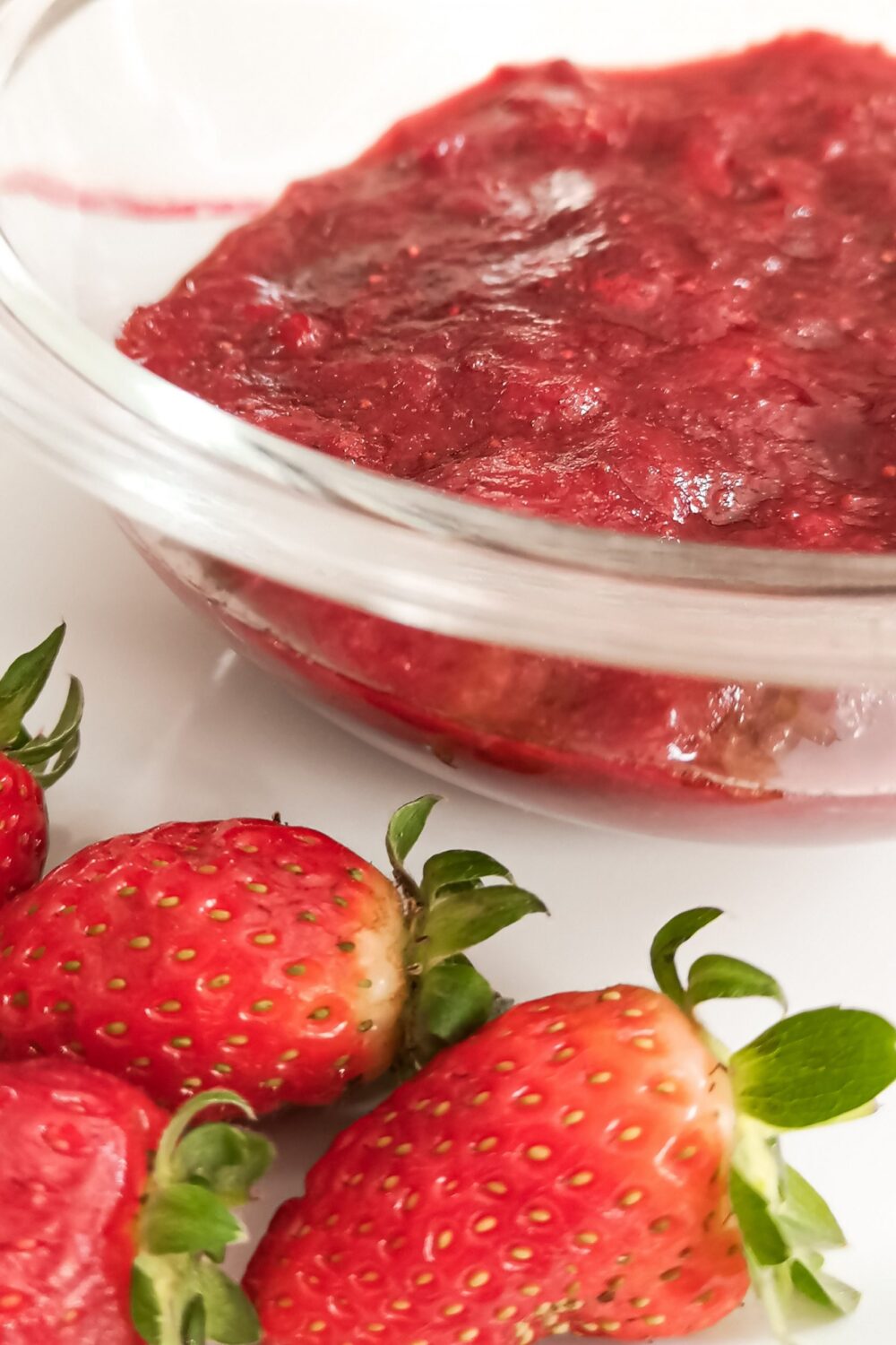 Healthy Strawberry Jam Or Filling