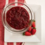 Healthy Homemade Strawberry Jam or Filling (No Pectin)